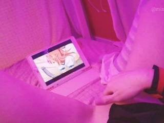 Сперма на лицо gif